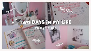 2 DAYS IN MY LIFE 🌸VLOG 🌸AESTHETIC , DÉCORATION , SELF CARE , PRODUCTIF