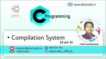 Compilation Syatem  By Saytam kumar | Compilation process in c (part-1)