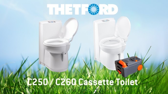How to repair - Thetford C250 C260 cassette toilet Holding tank mechanism  5072706 