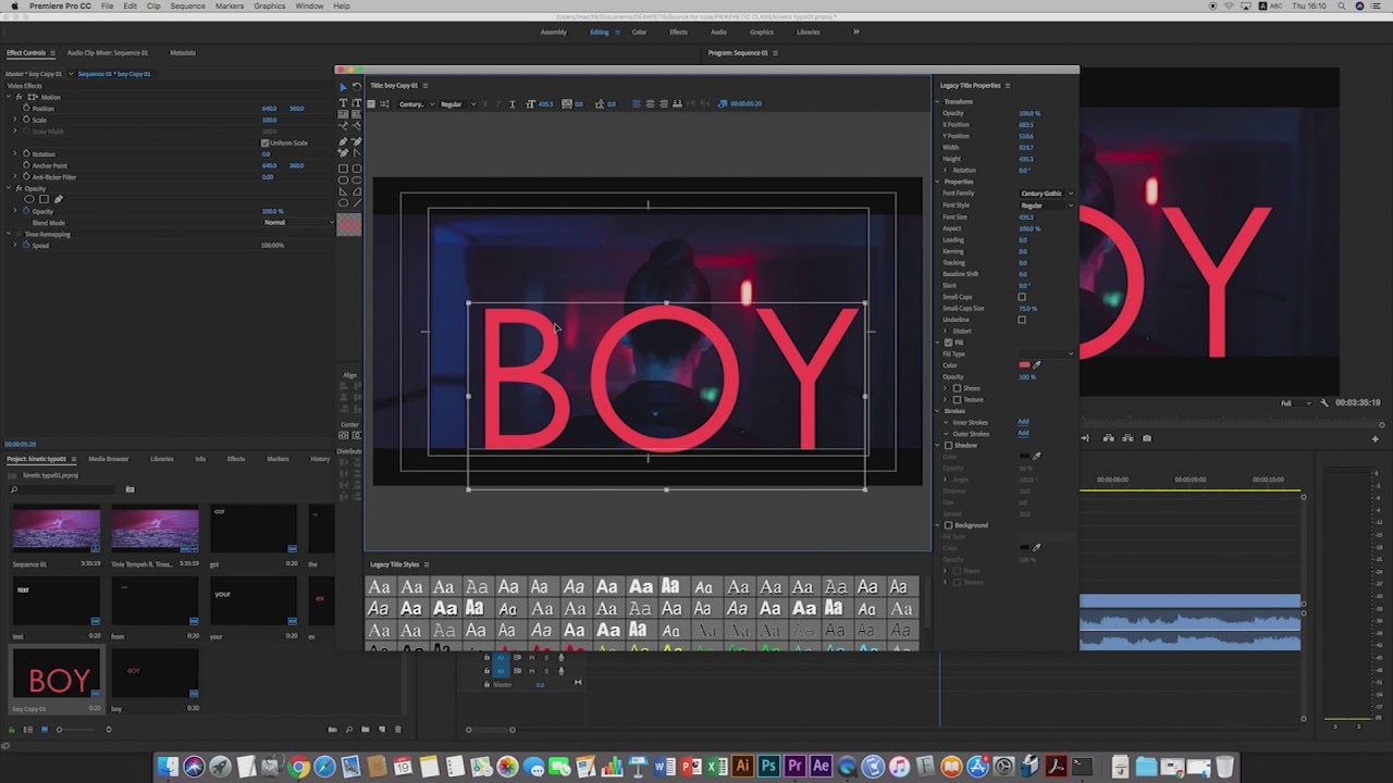 Editing class 2 - YouTube