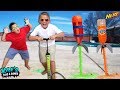 NERF SODA ROCKET MOD For Kids!