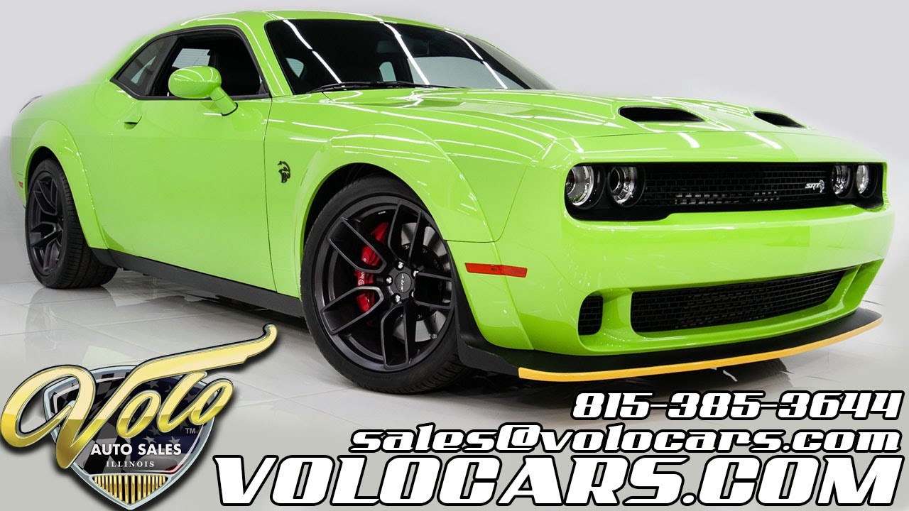 Java Green Hellcat Dodge Challenger Hellcat Green