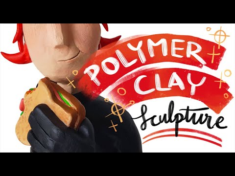 POLYMER SCULPT - Making My Own Figurine