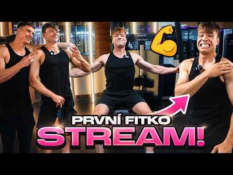 PRVNÍ IRL STREAM Z FITKA S OPATBOYS! 😎