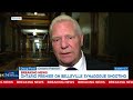 Ford reacts to 'disgusting' synagogue shooting in Belleville, commends 'hero' officer who intervened