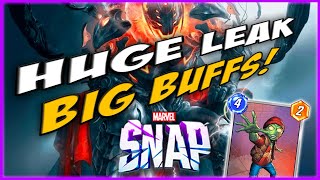 HUGE OTA LEAK! Leach and Ultron BUFF! - Marvel Snap