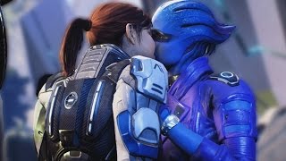Mass Effect Andromeda All Cutscenes Movie (Main Missions/Allies and Relationships)