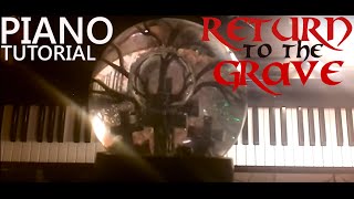 The Crow Soundtrack | Return to the Grave (PIANO TUTORIAL by kLEM ENtiNE)