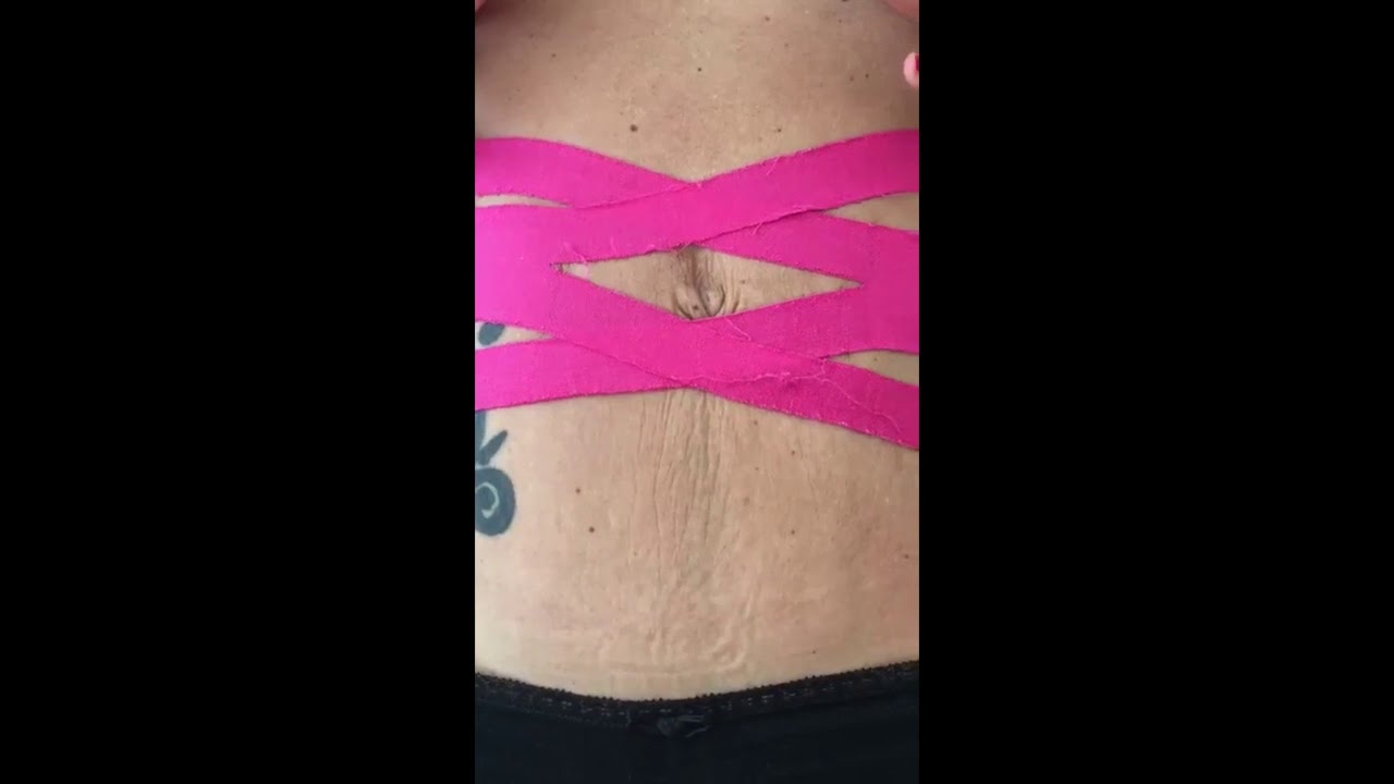 Übung für die Rektusdiastase mit Hilfe der Atmung - YouTube