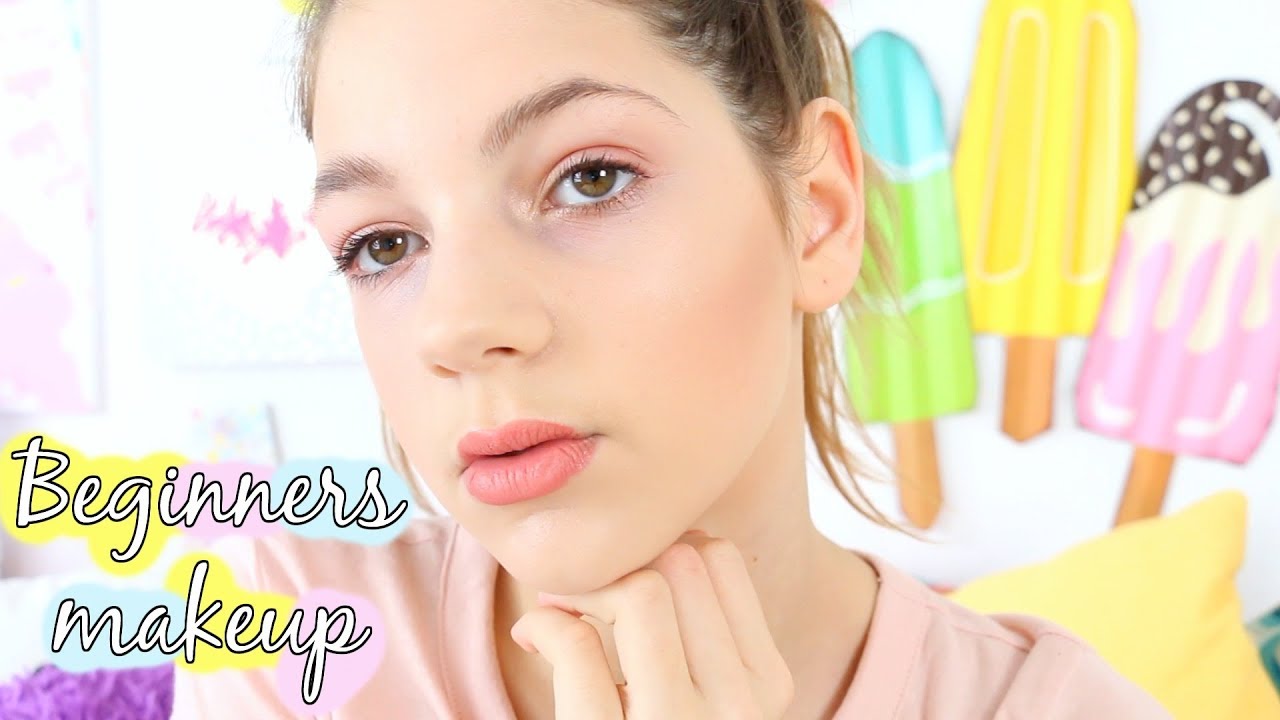 clare v Beginners Makeup, Ep. 2: Eyes, lip and brow tutorial