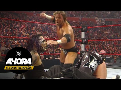 Clásicos en Español: Edge vs Jeff Hardy vs Triple H – Campeonato de WWE: Armageddon 2008