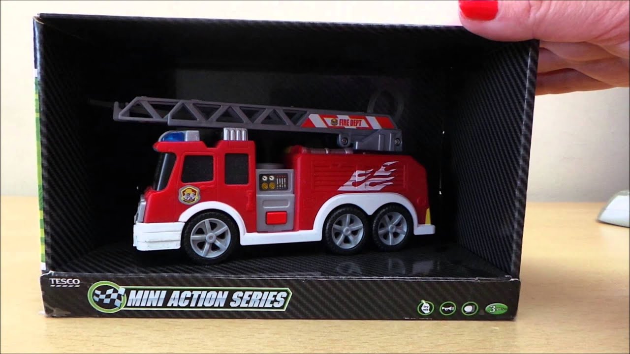 tesco fire engine toy