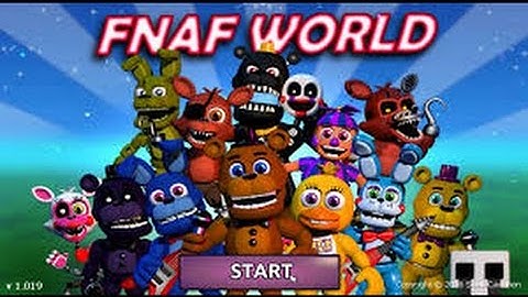 FNAF WORLD l How To Get Pass PinWheel FunHouse!!! l SECRET ENDING!