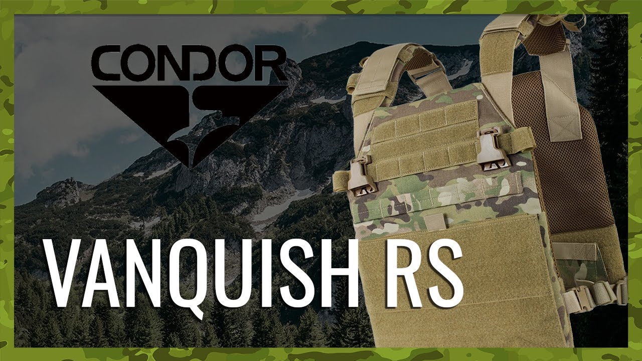 CONDOR OUTDOOR VANQUISH RS PLATE CARRIER OLIVE DRAB | MILITARY RANGE