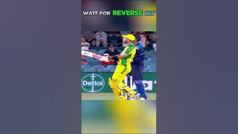 reverse hit 🔥👀 Maxwell best reverse hit 🥶#criketshorts #youtubeshorts