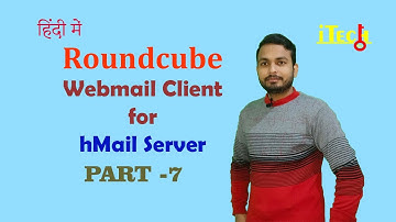 hMailServer installation Part -7 | Installing Webmail Client with Roundcube in window | itechkey