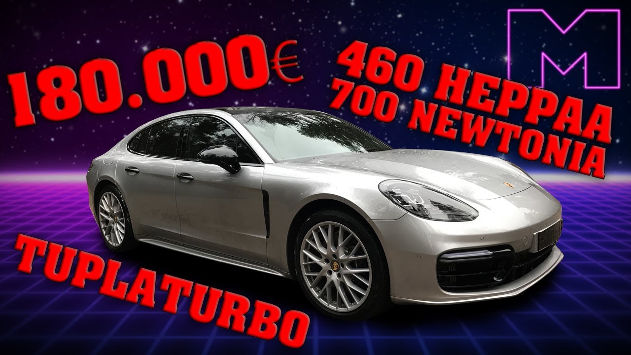 KOEAJOSSA -  PORSCHE PANAMERA 4 E-HYBRID -2017 (4K)