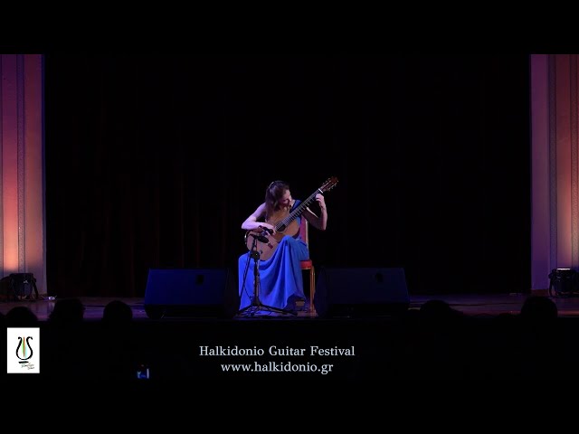 Ana Vidovic - Concierto de Aranjuez  Joaquin Rodrigo - Halkidonio Guitar Festival Χαλκηδόνιο Ωδείο class=