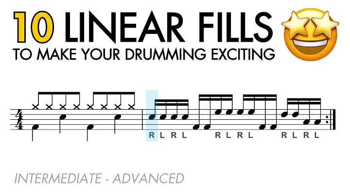 10 Linear Fills To Make Your Drumming EXCITING 🥁🤩 - DayDayNews