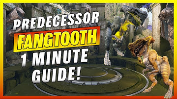 1 Minute Fangtooth Guide (Beginner) - Predecessor Guide