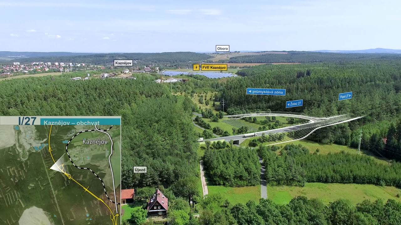 ŘSD ČR - Silnice I/27 Kaznějov - obchvat