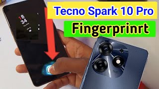 Tecno spark 10 pro display fingerprint setting/Tecno spark 10 pro fingerprint screen lock/ screenshot 5