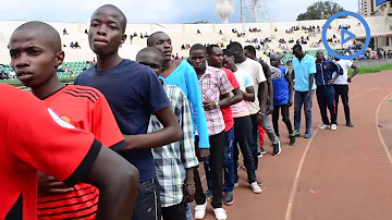 NYS recruitment ongoing  at the Nyayo National Stadium