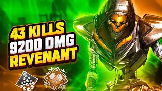 ЗР-173! 43 KILLS & 9200 DMG ON REVENANT.EXE, FOR 2 GAMES ! ревенант гайд апекс легенд реликвия apex