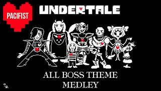 All Undertale Boss Theme Medley [Pacifist] - 4-Piano Orchestra - Undertale chords