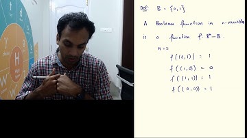 2209 Video 35 (Boolean functions, definition and examples)