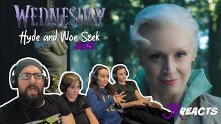 Wednesday REACTION 2x5: Hyde and Woe Seek
Wednesday Reactions with Siobhan!
Season 2 Episode 5: Hyde and Woe Seek
*SPOILERS* if you havent seen this episode OBVIOUSLY
FULL REACTIONS available on Patreon at our $2 Level!
www.patreon.com/jkreacts
Currently were reacting to Schitts Creek & Wednesday here on YouTube! Watch for our Weekly Schedules Every Sunday in the Community Tab!
Everything we react to on YouTube has FULL REACTIONS Exclusively for our $2 Patreon Backers!
We also do Exclusive FULL REACTIONS for our $5 Patreon Backers! We are currently reacting to Revenge Season 2 on Saturdays as well as Angel Season 1 plus Buffy the Vampire Slayer Season 4 on Sundays!
Every 1st of the Month we do FULL SEASON DROPS or DOUBLE FEATURES for our $10 Patreon Backers! Coming October 2025 will be Mayfair Witches Season 2!
PLUS weve reacted to EVERY movie in the Marvel Cinematic Universe & DC Extended Universe! FULL REACTIONS Exclusively for our $10 Patreon Backers! Up next is Black Panther: Wakanda Forever!
Our Boys TCALnDCAL have their own VR Gaming Channel! Go check it out and SUBSCRIBE at https://www.youtube.com/channel/UCqstDrgYhOOFJt_aOh7AeFA
Dig the canvas behind us while we watch? Get one for yourself at www.moviepalette.com! They have HUNDREDS of movies to choose from!
Enter PromoCode JKReacts15 to get 15% off EVERYTHING site wide!
Check Out the PLAYLISTS Tab for ALL the Completed Reactions to Shows and Lets Plays weve done on YouTube INCLUDING:
Ahsoka, Avatar: The Last Airbender (Netflix), Barry, Battle for Dream Island, The Bear, BEEF, Big Little Lies, The Book of Boba Fett, The Boys, Bridgerton, Castle Rock, Chernobyl, Chilling Adventures of Sabrina, Cobra Kai, Dead to Me, Dexer: New Blood, Doctor Who, Doom Patrol, The Expanse, The Falcon and the Winter Soldier, The Fall of the House of Usher, Fallout, GenV, God of War (2018), Good Omens, The Good Place, The Handmaids Tale, Harley Quinn, The Haunting of Bly Manor, The Haunting of Hill House, Hawkeye, Heartstopper, His Dark Materials, House of the Dragon, Inanimate Insanity, Invincible, The Last of Us (TV), The Last of Us, The Last of Us Part II, The Leftovers, Loki, Lovecraft Country, The Mandalorian, Moon Knight, Ms. Marvel, The Nevers, Obi-Wan Kenobi, One Hundred Years of Solitude, One Piece (Netflix), Orange is the New Black, Ozark, Pose, Resident Evil 2 (2019), Resident Evil 3 (2020), Schitts Creek, Shadow and Bone, Sharp Objects, She-Hulk: Attorney at Law, Shōgun, Squid Game, Star Wars: The Clone Wars, Stranger Things, Succession *Patreon Exclusive*, Sweet Tooth, This Is Us, The Umbrella Academy, Until Dawn, The Walking Dead, WandaVision, Watchmen, Wednesday, Westworld, The Wheel of Time, The Witcher & The Woman in the House Across the Street from the Girl in the Window! All FULL REACTIONS of these shows are available for our $2 Patreon Backers!
Completed FULL REACTIONS Exclusively on Patreon:
$5 Backers: The Americans, Attack on Titan, Avatar: The Last Airbender, Better Call Saul, Black Mirror, Breaking Bad, Crazy Ex-Girlfriend, Dark, Death Note, Killing Eve, The Wire & You!
$10 Backers: 3 Body Problem, Arcane: League of Legends, Baby Reindeer, Bridgerton, Cowboy Bebop, Devilman Crybaby, The End of the F***ing World, Euphoria, Fleabag, Glass Onion, Hacks, Hamilton, Heels, I Am Not Okay With This, Interview with the Vampire, Knives Out, Mare of Easttown, Mayfair Witches, Midnight Mass, Monster: The Jeffrey Dahmer Story, Mr. McMahon, Only Murders in the Building, Our Flag Means Death, PainKiller, The Peripheral, Quarterback, The Queens Gambit, Queen Charlotte, Raised by Wolves, The Sandman, Tiger King, Unbelievable, What If...?, When They See Us, The White Lotus & Yellowjackets!
FULL REACTIONS to shows posted AFTER December 2019 (when we started Full Reactions on Patreon) are available at www.patreon.com/jkreacts
Dont feel like signing up for a monthly but want to support the channel? You can do that on Venmo @JKReacts
Find JK Callaway All Over the Place!
BlueSky - @jkCallawayYAY
TwitterX - @jkCallawayYAY
Instagram - jkcallawayyay
Facebook - JK Callaway
TikTok - jkCallawayYAY
PSN - jkCallawayYAY
*All the videos, songs, images, and graphics used in the video belong to their respective owners and I or this channel does not claim any right over them.
Copyright Disclaimer under section 107 of the Copyright Act of 1976, allowance is made for fair use for purposes such as criticism, comment, news reporting, teaching, scholarship, education and research. Fair use is a use permitted by copyright statute that might otherwise be infringing.* Wednesday REACTION 2x5: Hyde and Woe Seek