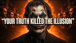 YOU MADE THE TRUTH LOUD — AND THEIR REPUTATION DIED SCREAMING 🔊⚰️  Joker Speech Dark Motivation