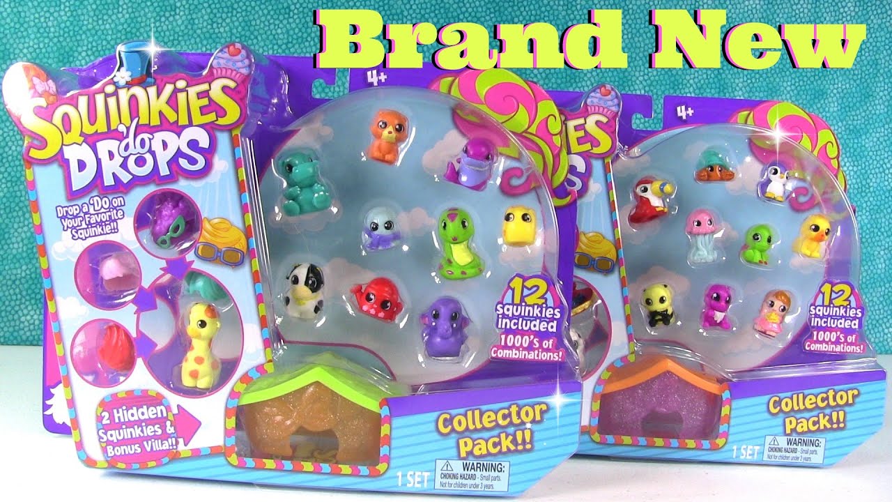 Squinkies 'do Drops NEW 12 Packs Season 1 Villa Blind Bag Opening Toy Review PSToyReviews