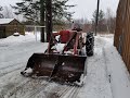 THE FARMHOUSE. Tractor fixed. Christmas. Wood stove. PO box. Stormy weather.