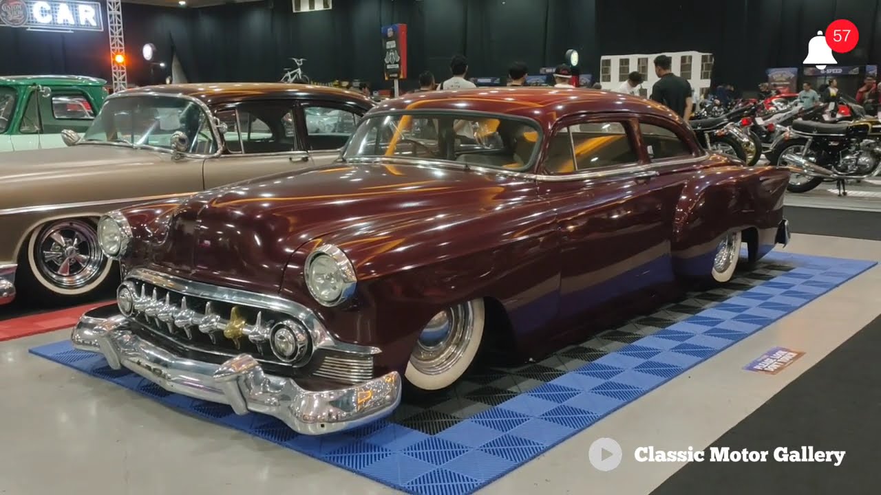 BEAUTIFUL CLASSIC CARS IN INDONESIAN CUSTOM SHOW 2024 