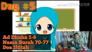 Belajar Dari Rumah Hari ke #5. RA Qurrata A'yun Wahdah Islamiyah Sinjai
