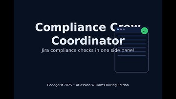 Compliance Crew Coordinator: Jira Compliance Checks in One Side Panel (Codegeist 2025)