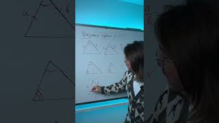 Признаки подобия треугольников #профильнаяматематика #егэпрофиль #егэ #профиль