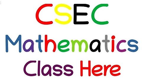 CSEC Mathematics Past Paper Solution for January 2023 Question 8c