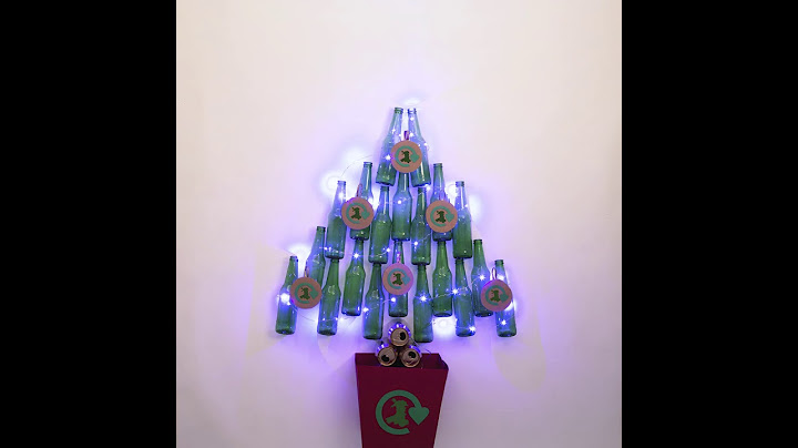 Bottle & Can Christmas Tree