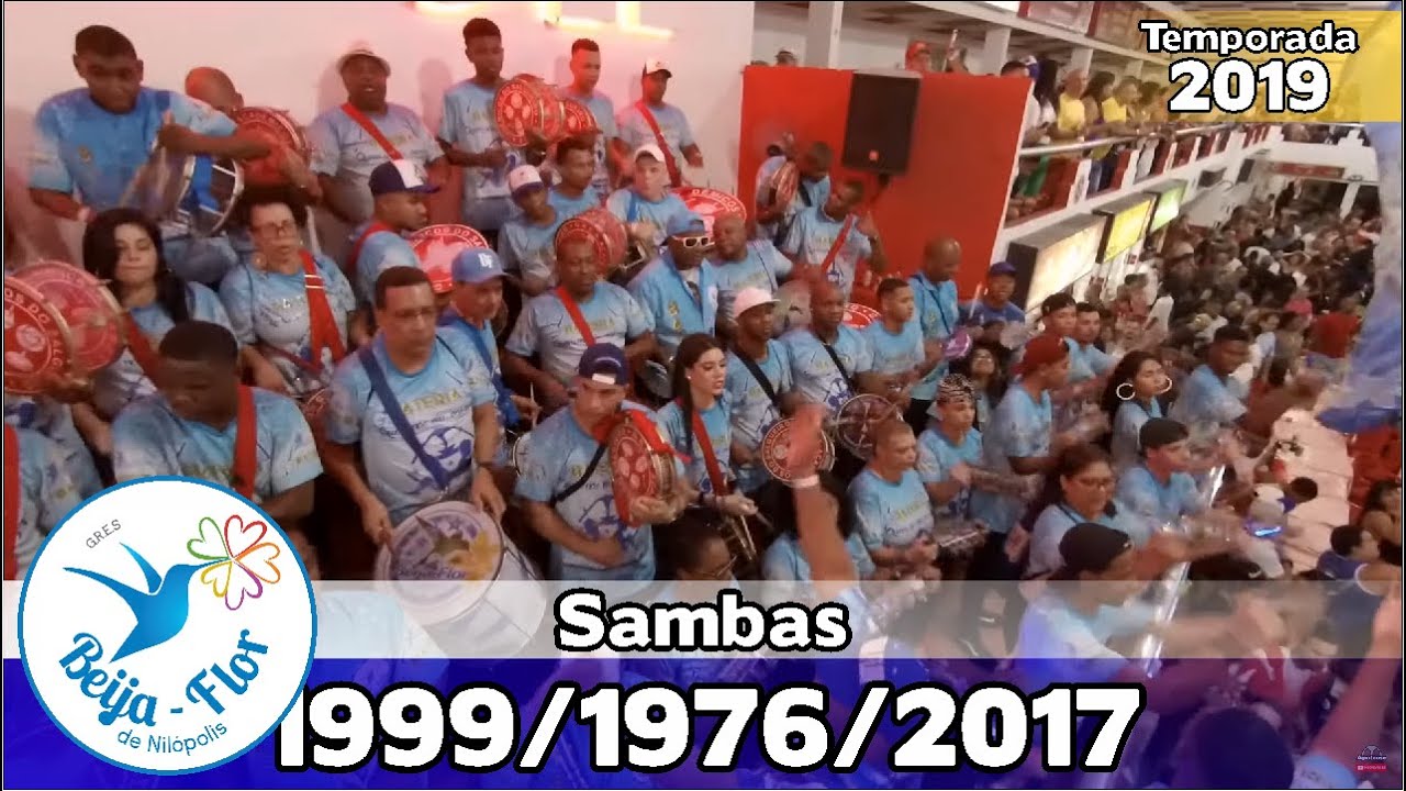 Beija-Flor 1999, 1976 e 2017 - Bateria no Salgueiro Convida - Apoteose ao vivo - 