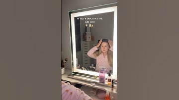 AFTER WORK ROUTINE 👩🏼‍💼🧖‍♀️👸🏼 #afterworkroutine #worklife #nighttimeroutine #skims #vlog