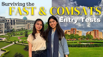 My FAST & COMSATS Entry Test Experience 2025