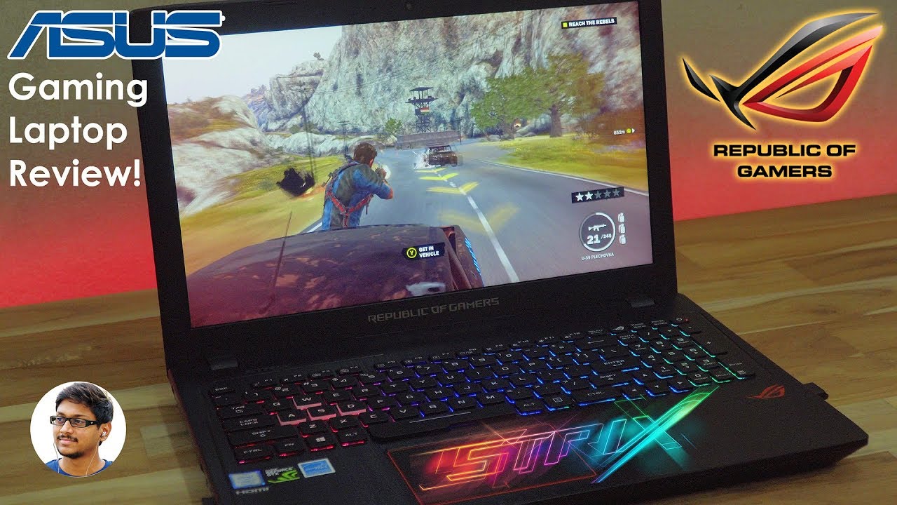 ROG Strix Gaming Laptop Review! 7700HQ, GTX1050Ti, RAM ) - YouTube