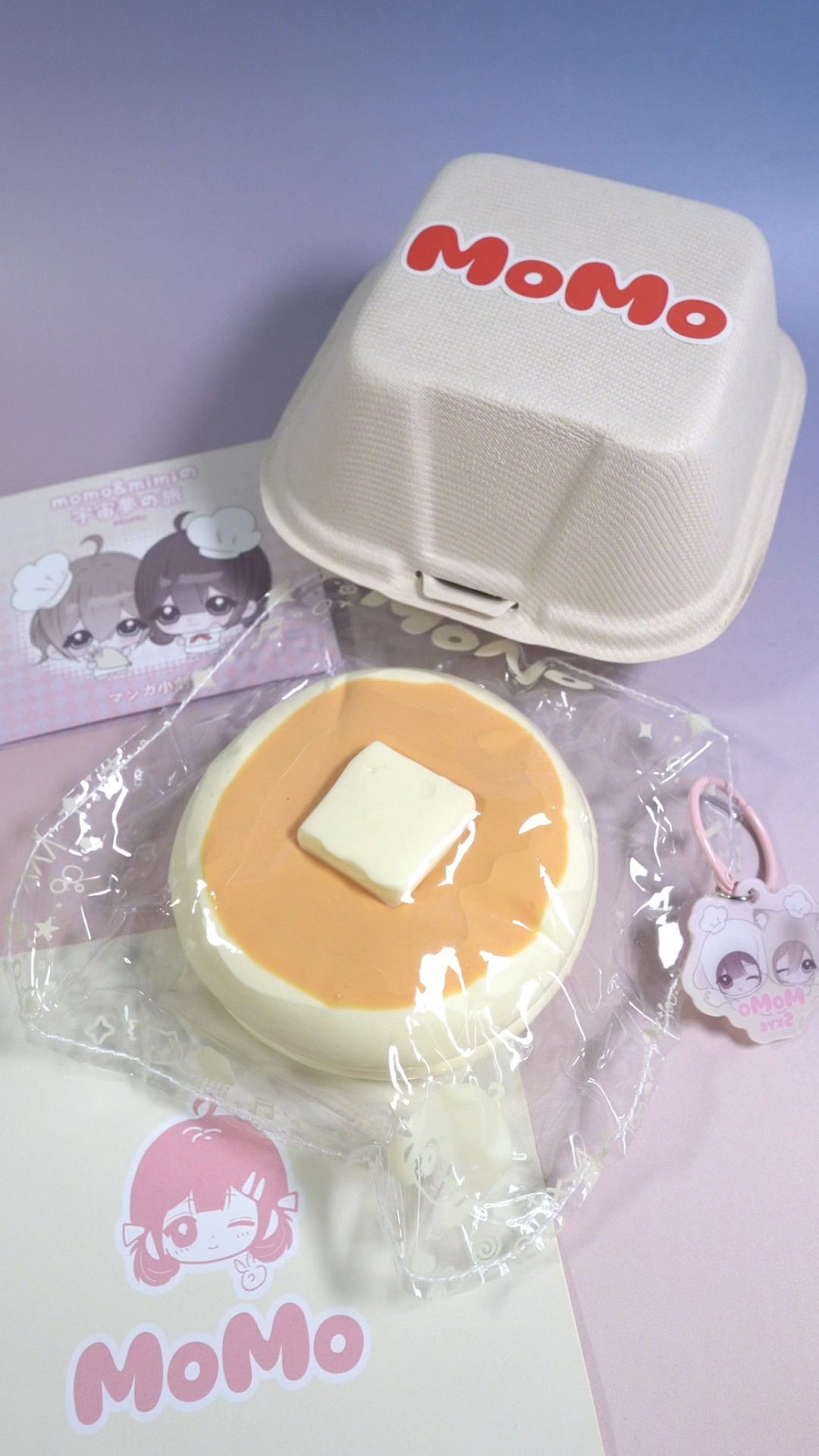 My first MoMo squishy! Unboxing the scone #MOMO #squishy #momoskye