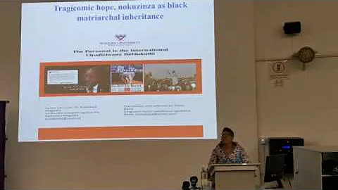 Dr Siphokazi Magadla - “Tragicomic hope, nokuzinza as black matriarchal inheritance”