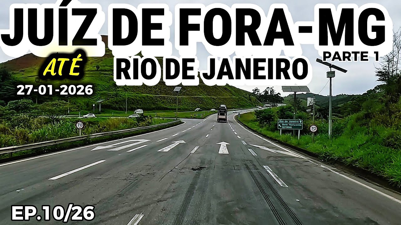 JUÍZ DE FORA-MG  X RIO DE JANEIRO  PARTE 1 #juizdefora #minasgerais #riodejaneiro #elovias #obras 