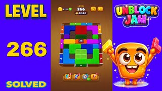 Unblock Jam Level 266 Walkthrough Solution