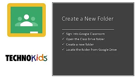 Create a Resource Folder | Student Class Drive folder for Google Classroom, Technology Projects
