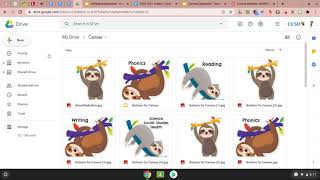 Bitmoji Classroom and Buttons in Canvas